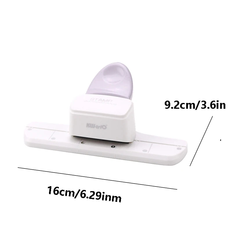 1PC Pattern edge pressing and cutting machine, suitable for cutting patterns on stamps, photos, cards and paper!
