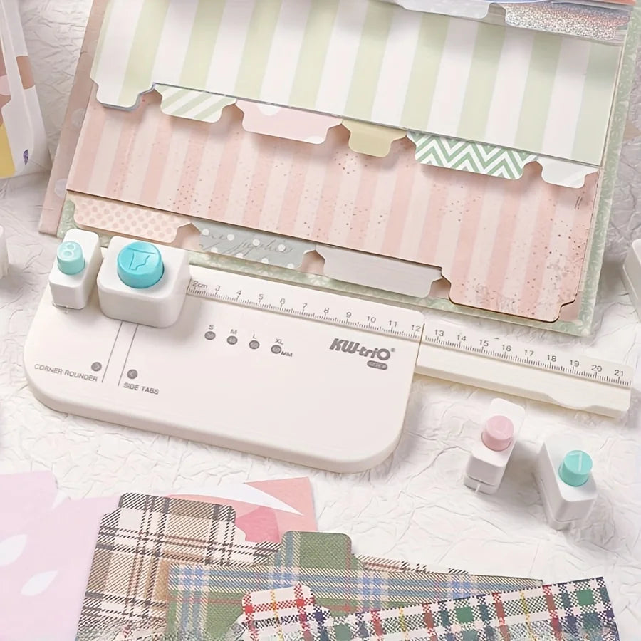 1pc Page board - Alphabetic index and fillet cutting tool for office organization, student manual and index