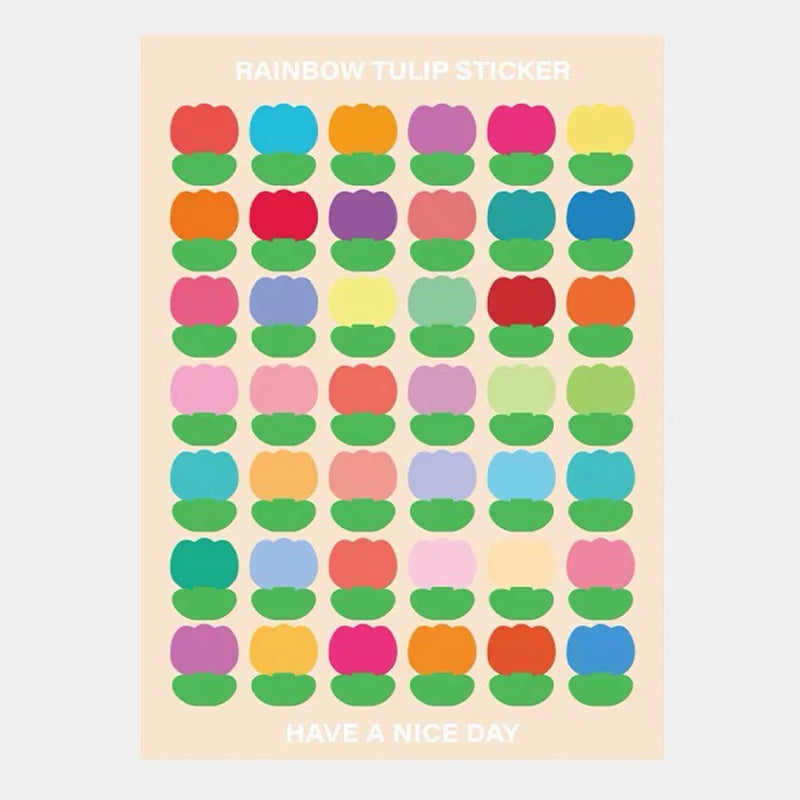 1pc Reward Stickers for Children Colorful Flower Heart Round Dot Behavior Chart Scrapbook Sticker Student Teacher Supplies