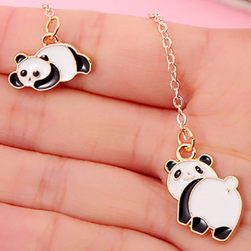 1pc Funny Panda Book Page  Metal Bookmarks Cute Pagination Mark Creative Separator Pages Tags Stationery School Office Supplies
