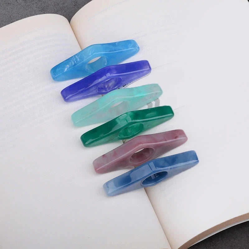 1Pc Thumb Book Support Book Page Holder Convenient Bookmark School Office Supplies Book Thumb Holder Bookmark Book Page Holder