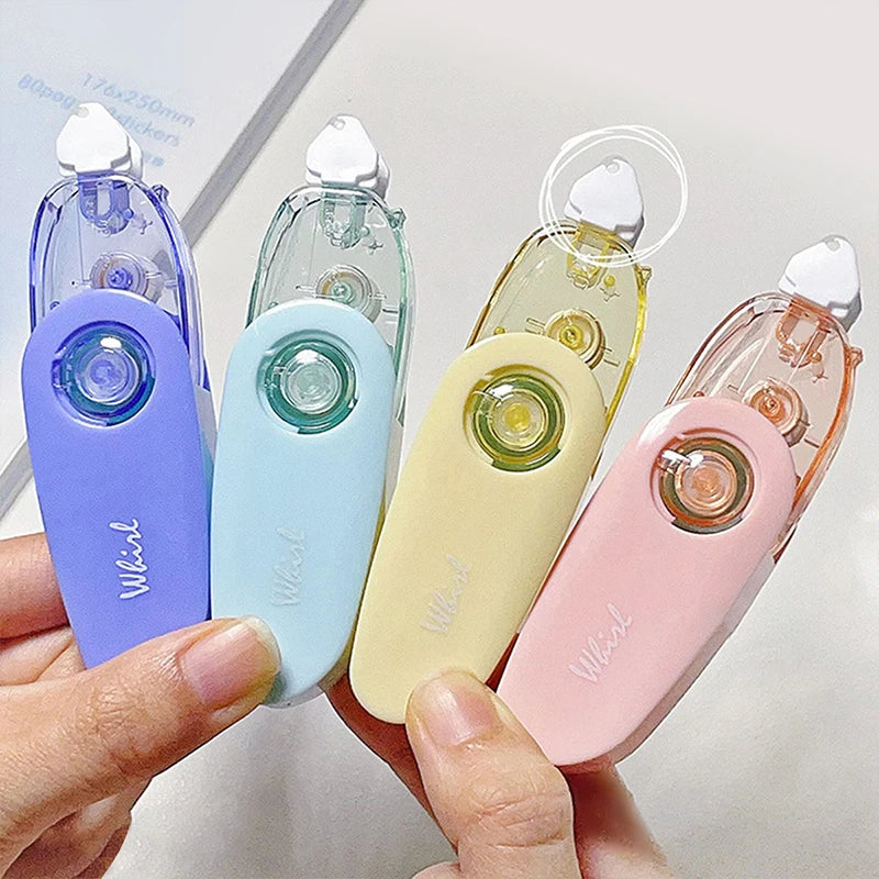 1pc 3M Large Capacity Glue Tape Simple Student Stationery Color Dot Glue DIY Scrapbooking Roller Glue Tape School Office