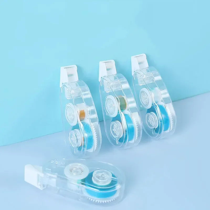 (4pcs/1set)Double-Sided Adhesive Dots Glue Tape, Acid Free & Archival-Safe, Permanent Tape Roller Tape Runner, Adhesive Tape Dis