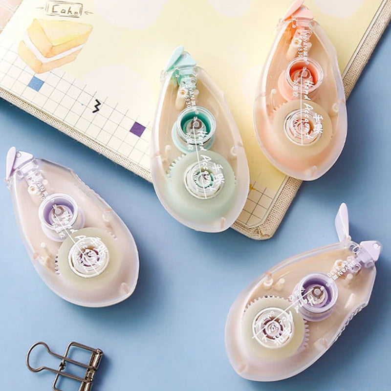 New Creative Scrapbooking Decor Practical Office Supplies Double Sided Adhesive Dots Stick Roller Glue Tape Dispenser