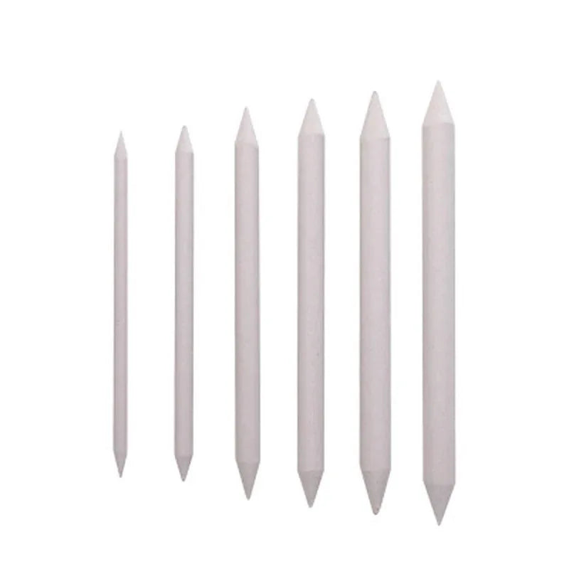 3/6PCS Sets Profession Sketch Paper Eraser Pens Blending Stump Art Sketches with Eraser Pens for Painting and Smearing Pen