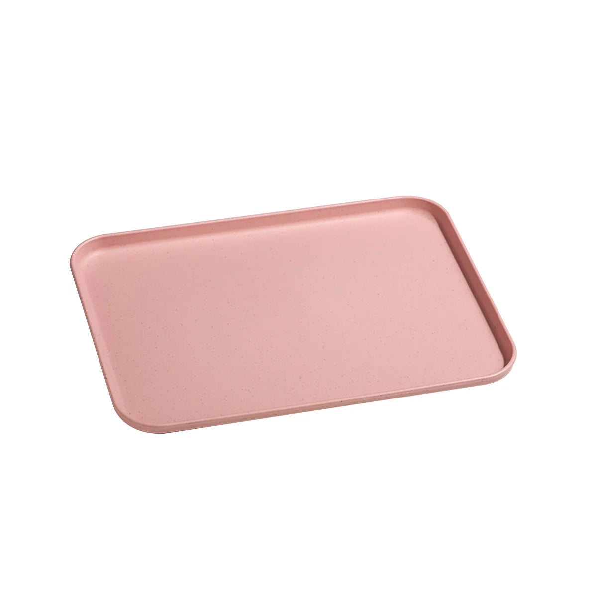 INS Style High Aesthetic Rectangular Tray Restaurant Catering Hotel Household Tea Tray Plastic Tray Living Kitchen Supplies