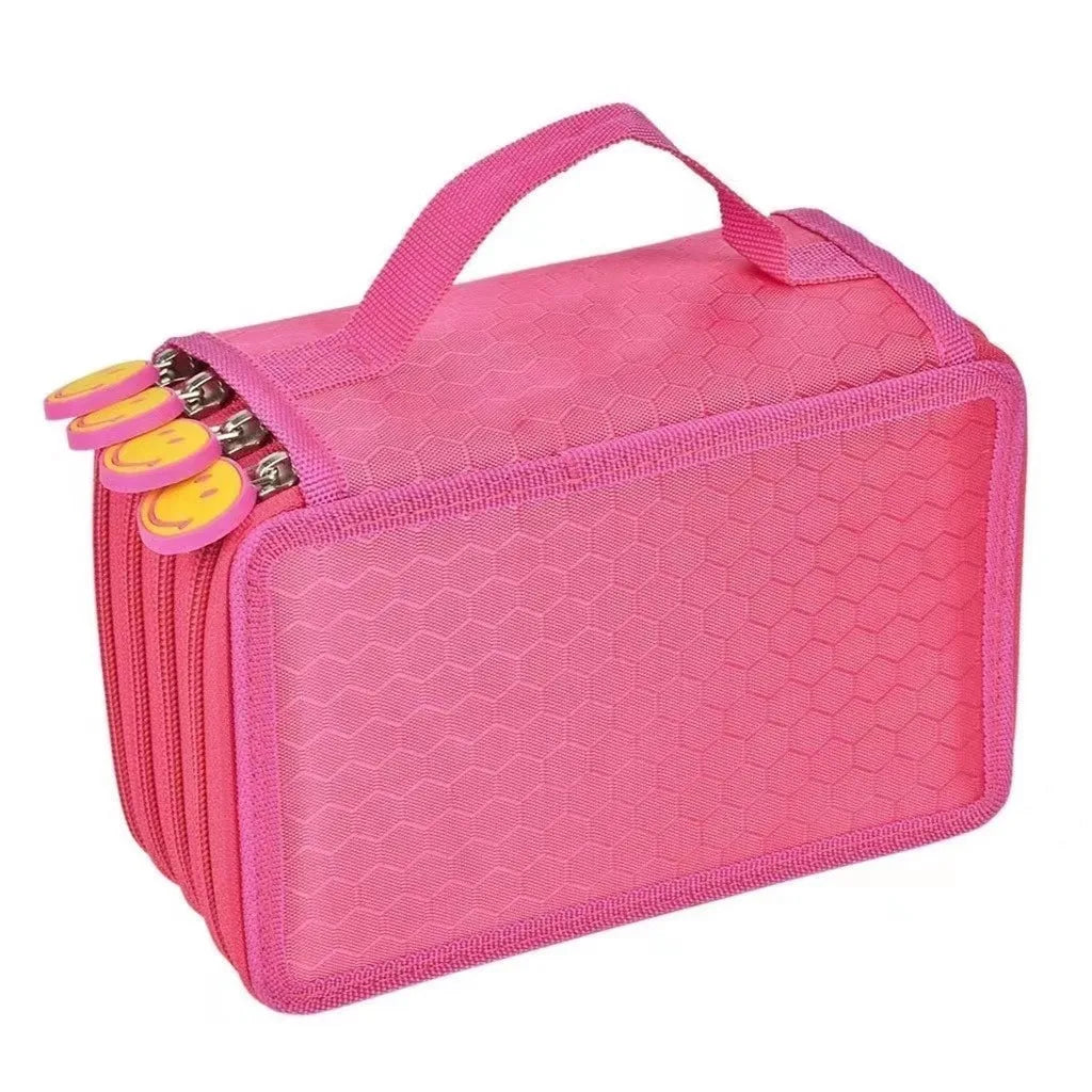 Four-layer Pencil Case Large Capacity 72-hole Pencil Bag High-Quality  Student Learning Supplies